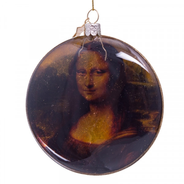 Украшение новогоднее Mona Lisa Н11 см, стекл., упак., разноцветный Украшение новогоднее Mona Lisa Н11 см, стекл., упак., разноцветный