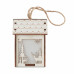 Игрушка елочная Ponia 5,5*5,2*8 см, дерев., подвесная, с подсветкой, св.-коричневый