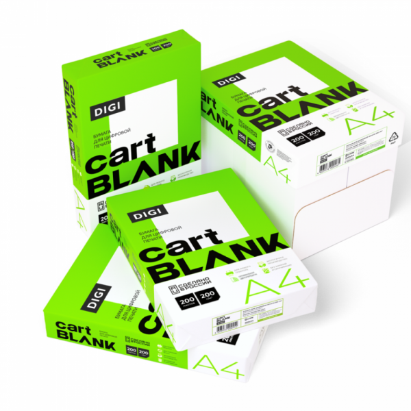 Бумага   A4, 200г/м 200л Cartblank Digi