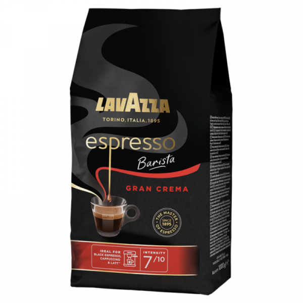 Кофе Lavazza в зерне, 1 кг., пак., Espresso Barista Gran Crema