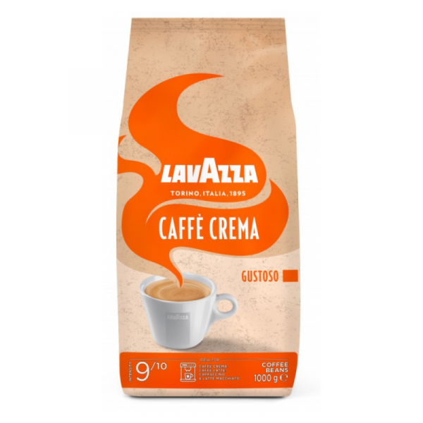 Кофе Lavazza в зерне, 1 кг., пак., Caffe Crema Gustoso