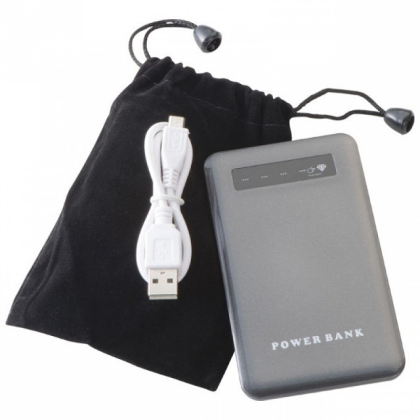 Зарядное устройство аккумулятор Power Bank Kingsville 4000, карт. упак., серый