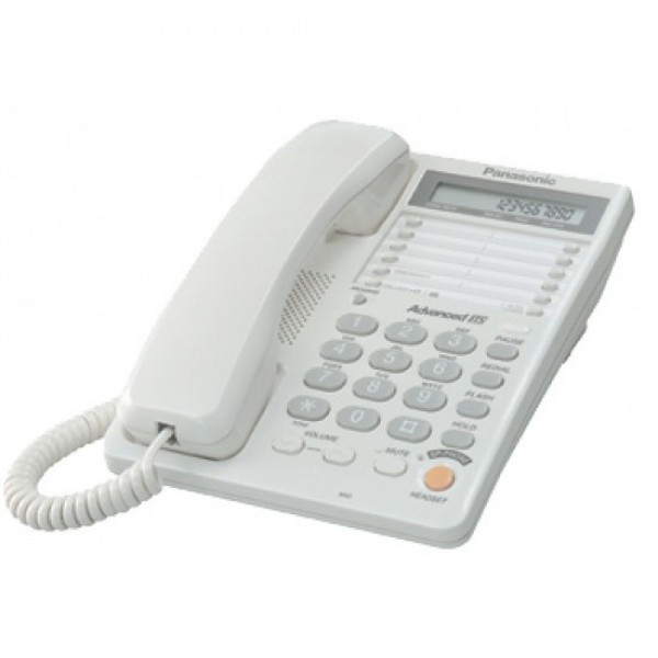 Телефонный аппарат Panasonic KX-TS2365RUW белый батарейки не входят в комплект