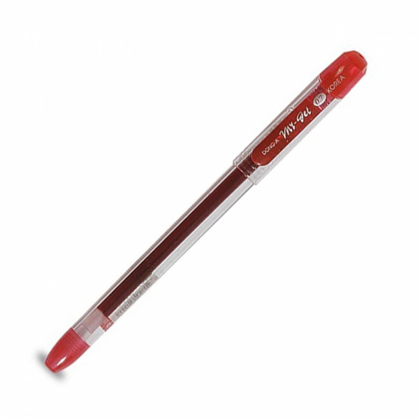 Ручка гелевая My-Gel Standard 0,5 мм, пласт., прозр., стерж. черный