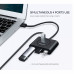 комп. USB HUB UGREEN USB 3.0 Hub 1m CR113 Black 20291