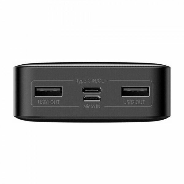 Внешний аккумулятор Baseus, PPBD050102, Bipow Digital Display Power Bank 20000mAh 15W, PPBD20, White 