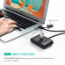 комп. USB HUB UGREEN USB 3.0 + USB-C Port, Hub 1 m CR113 Black 40850