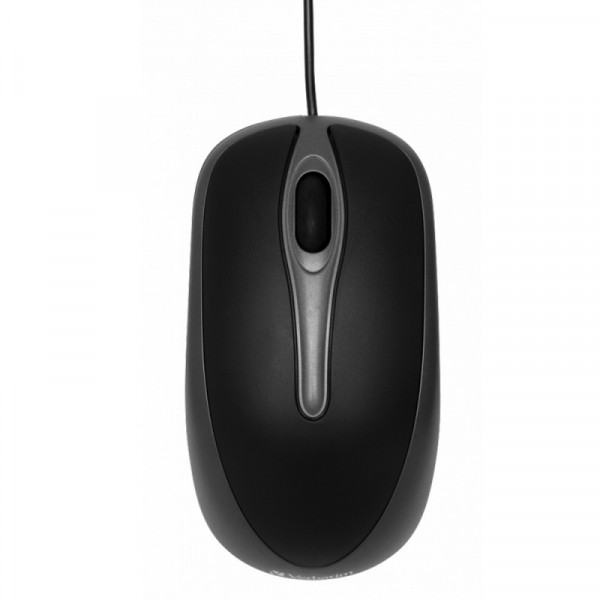 комп. мышь Verbatim Optical Desktop Mouse 49019 провод.,1.5 м.,оптич., черная, 1000 dpi