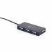 комп. хаб Hub Gembird UHB-U2P4-03 4 in 1,USB2.0 0.15m Black 