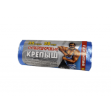 Мешки для мусора 35л., 25шт.в рулоне, Крепыш, цв.синий Мешки для мусора 35л., 25шт.в рулоне, Крепыш, цв.синий