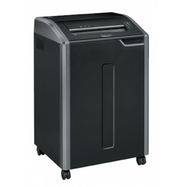 уничтожитель Fellowes® Powershred® 485CI, DIN P-4,  4x30, 30-32 лст., 142 лтр., 100 Jam Proof, SafeSense™