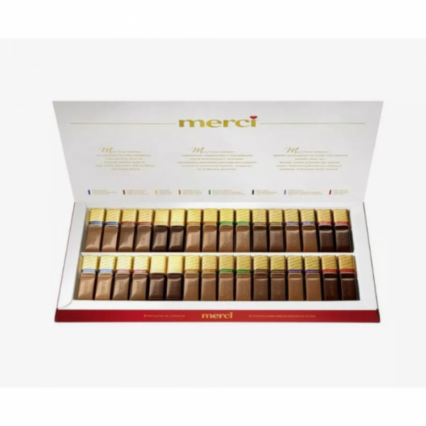 Конфеты Merci Finest Selection. Цветы 400 гр., ассорти