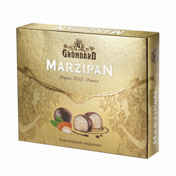 Конфеты Grondard. Марципановые классические 126  гр.