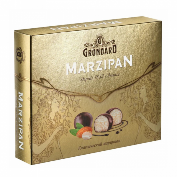 Конфеты Grondard. Марципановые классические 126  гр.