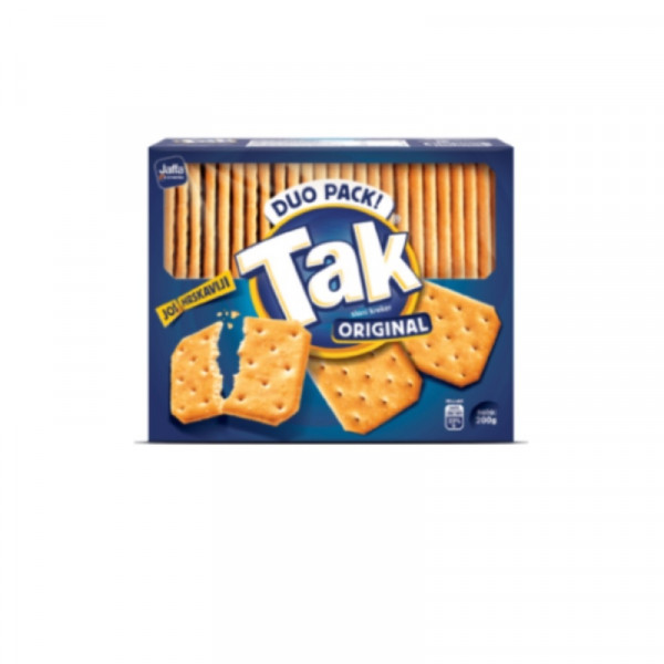 Крекеры Jaffa. Тak 200 гр., с солью