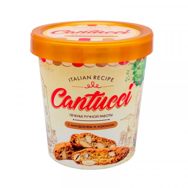 Печенье Пекарня Sofi. Cantucci 100 г., в стаканчике