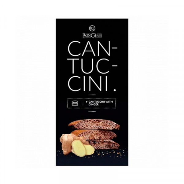 Печенье Bongenie. Cantuccini 180 гр., с имбирем