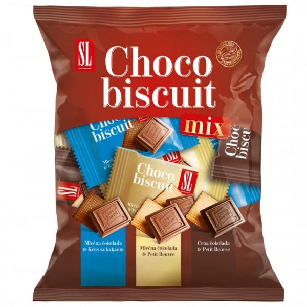 Шоколад Choco biscuit 300 г., с печеньем, порционный Шоколад Choco biscuit 300 г., с печеньем, порционный