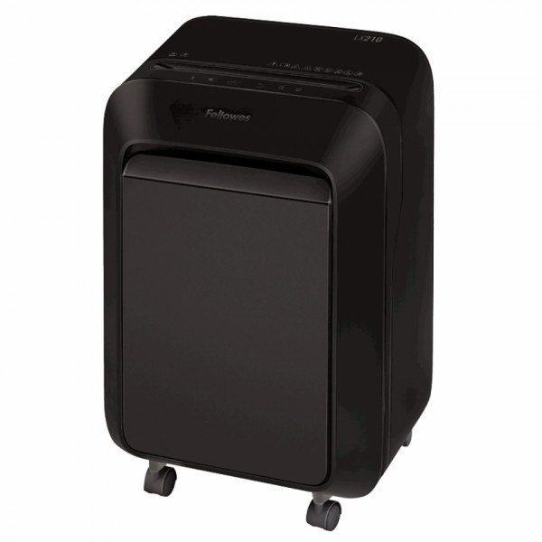 уничтожитель Fellowes® Powershred® LX210 DIN P-4, 4х12 мм, 16 лст., 23 лтр, Jam Proof