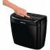 уничтожитель Fellowes® Powershred® 36C DIN P-4, 4х40 мм, 6 лст, 12 лтр., SafetyLock, скобы/скрепки/пл.карты