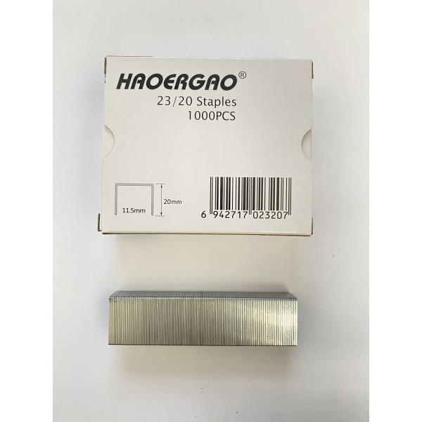 Скоба № 23/20 HAOERGAO 1000шт.