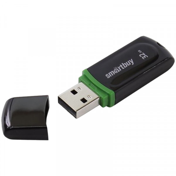 Память Smart Buy Paean 32GB, USB 2.0 Flash Drive, черный SB32GBPN-K