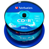 диск CD-R  50 шт/кругл. бокс 700 Мб Verbatim Datalife