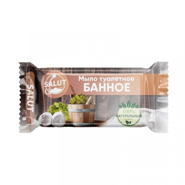 Мыло туалетное Банное 100 г.