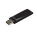 Карта памяти USB Flash 2.0 16 Gb Slider пластик, черный