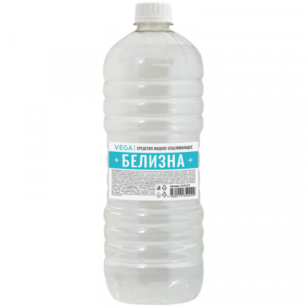 Средство чистящее отбеливающее Vega Белизна, 1л., 314213