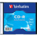 диск CD-R 700 Мб 52х 700 Мб Extra Protection Verbatim бум. конверт. 