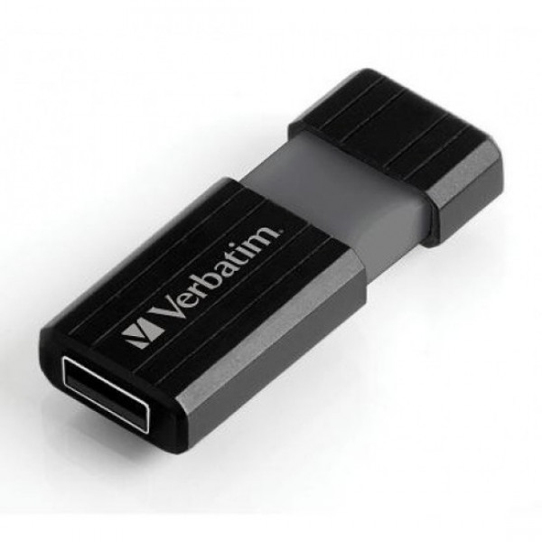 Карта памяти USB Flash 2.0 32 Gb PinStripe пласт., черный