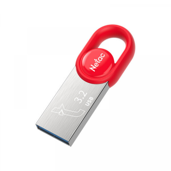 Карта памяти USB Flash 3.2 64 Gb UM2 FlashDrive, пластик, металл, Netac