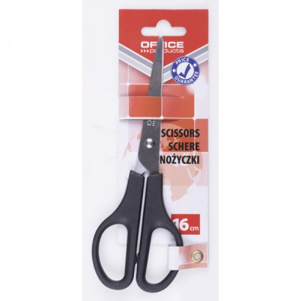 Ножницы 16 см Office products черный
