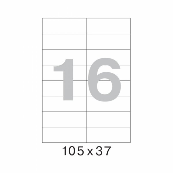 накл. 105х37  бел.   16/100 Yesli: