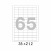 накл. 38х21,2  бел.   65/100 Yesli: