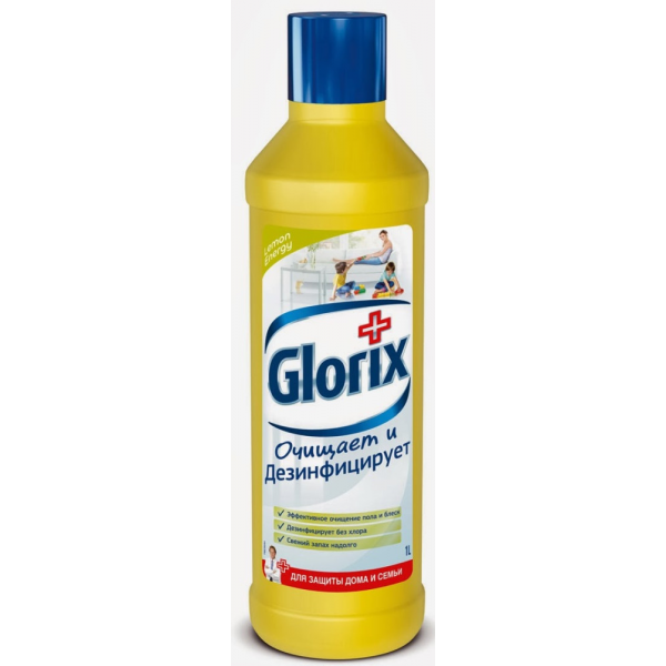Средство для мытья пола универсальное GLORIX, 1000мл