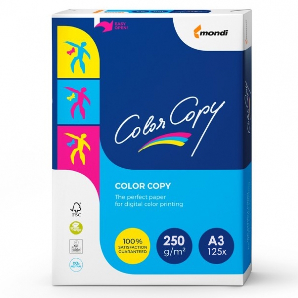 Бумага цифровая COLOR COPY бел. 250 г/м2, 420x297 мм A3 в пачках по 125 л.
