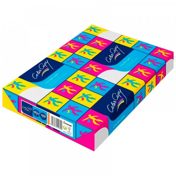 Бумага цифровая COLOR COPY бел. 120 г/м2, 450x320 мм SRA3 в пачках по 250 л.