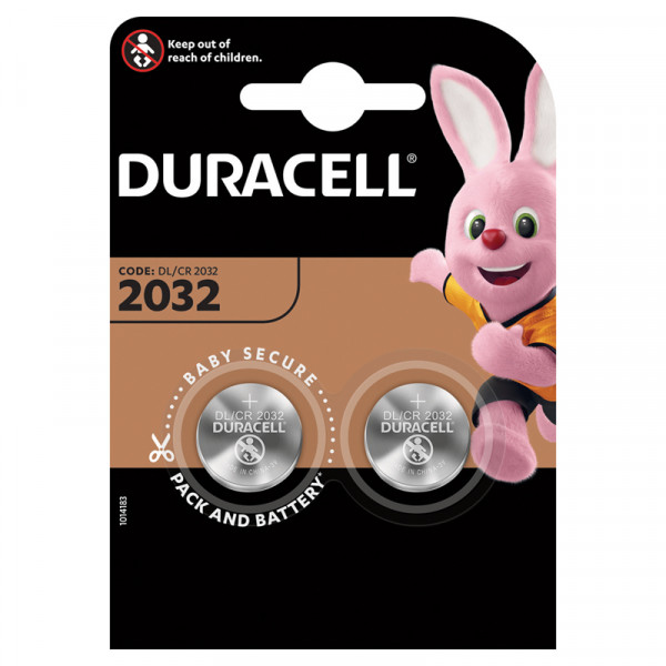 Батарейка Duracell CR2032 3V литиевая, 2BL 5000394054967 Батарейка Duracell CR2032 3V литиевая, 2BL 5000394054967