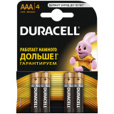 Батарейка Duracell Basic AAA LR03 4BL