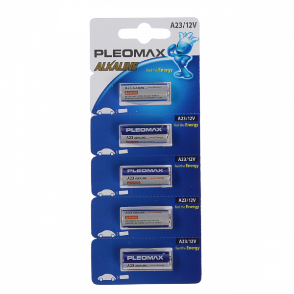 бат_гальв. эл-т щел. алкал. 12 V A23 5 BL 5шт. Pleomax Samsung 