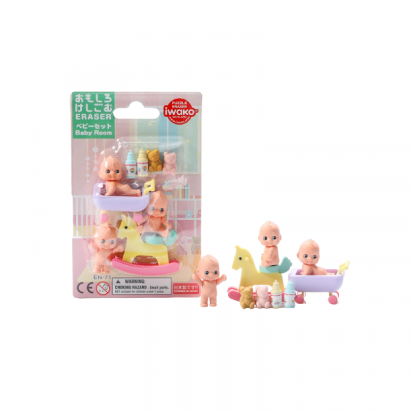 Ластик IWAKO Baby Room, блистер Ластик IWAKO Baby Room, блистер