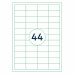 накл. 48,5х25.4  бел.   44/100 Rillprint new
