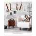 Тетрадь А5 40 л., клет. Стиль. Interiors design, скоба сбоку, обл. карт., ассорти