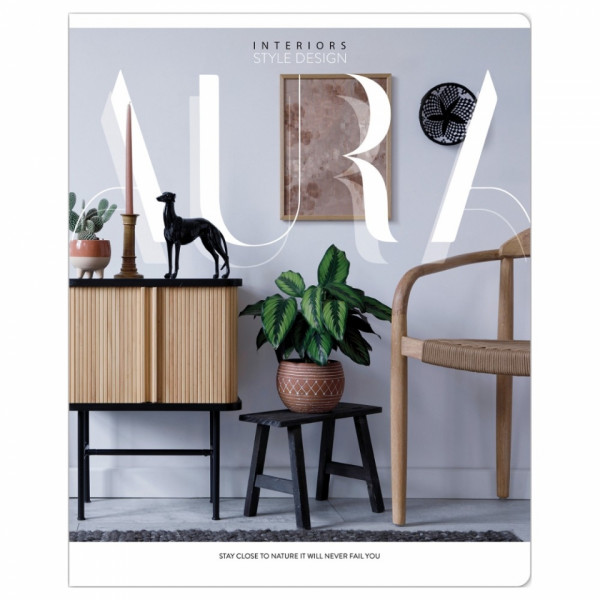 Тетрадь А5 40 л., клет. Стиль. Interiors design, скоба сбоку, обл. карт., ассорти