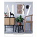 Тетрадь А5 40 л., клет. Стиль. Interiors design, скоба сбоку, обл. карт., ассорти