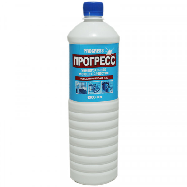 Средство моющее универсальное Прогресс, 1л., РФ Средство моющее универсальное Прогресс, 1л., РФ