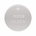 бат_гальв. литиевый дисковый 3 V  CR2025 Mirex 4шт