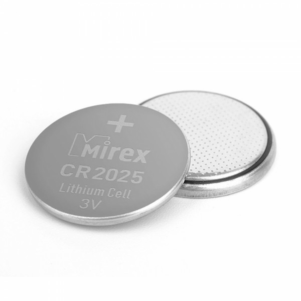 бат_гальв. литиевый дисковый 3 V  CR2025 Mirex 4шт